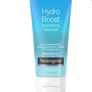 Nutrogena Hydro boost exfoliating daily face cleaner 5 Oz.